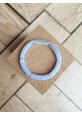 Bracelet GEORGETTE paillettes gris et argent