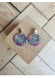 Boucles d'oreilles ORLANE petite taille - plusieurs coloris