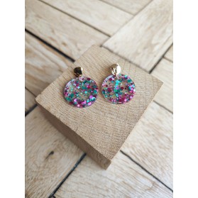 Boucles d'oreilles ORLANE petite taille - plusieurs coloris