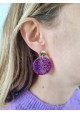 Boucles d'oreilles ORLANE petite taille - plusieurs coloris
