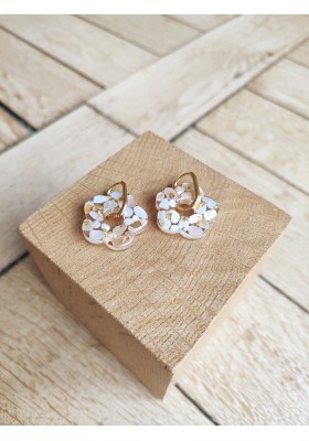 Boucles d'oreilles PAOLA - plusieurs coloris