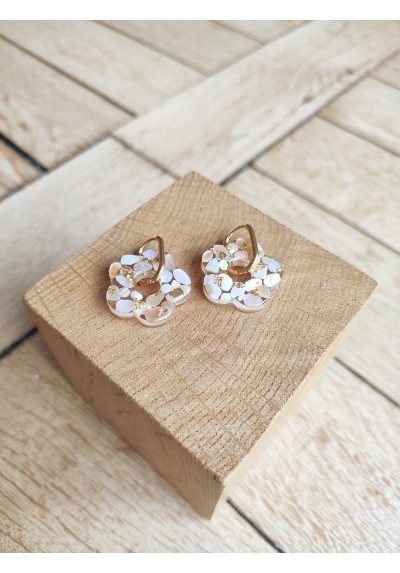Boucles d'oreilles PAOLA - plusieurs coloris