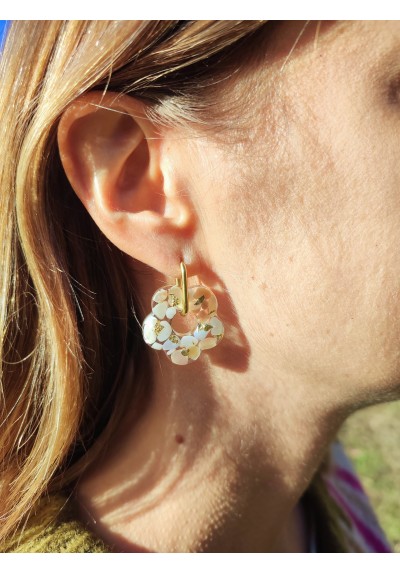 Boucles d'oreilles PAOLA - plusieurs coloris