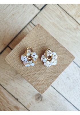 Boucles d'oreilles PAOLA - plusieurs coloris