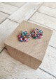Boucles d'oreilles PAOLA - plusieurs coloris