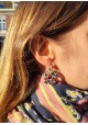 Boucles d'oreilles PAOLA - plusieurs coloris