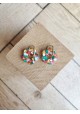 Boucles d'oreilles PAOLA - plusieurs coloris