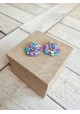 Boucles d'oreilles PAOLA - plusieurs coloris