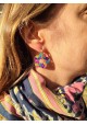 Boucles d'oreilles PAOLA - plusieurs coloris