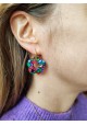 Boucles d'oreilles PAOLA - plusieurs coloris