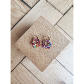 Boucles d'oreillles OREANE - plusieurs coloris