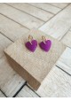 Boucles d'oreilles PAMELLA - plusieurs coloris