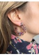 Boucles d'oreilles RACHEL - plusieurs coloris