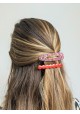 Barrette ROSE - plusieurs coloris