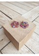 Boucles d'oreilles PAOLA full paillettes - plusieurs coloris