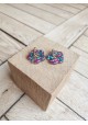 Boucles d'oreilles PAOLA full paillettes - plusieurs coloris