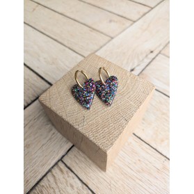 Boucles d'oreilles big PAMELLA - plusieurs coloris