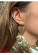 Boucles d'oreilles big PAMELLA
