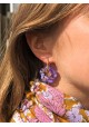 Boucles d'oreilles PAOLA - plusieurs coloris