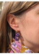 Boucles d'oreilles SOLINE - plusieurs coloris