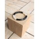 Bracelet GEORGETTE "Mama" noir