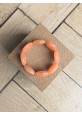 Bracelet TANYA corail orangé