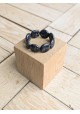 Bracelet TANYA noir marbré