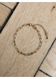 Chaîne dorée trombone pour BRACELET