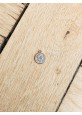 Grigri pièce de monnaie argentée