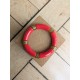 Bracelet GEORGES rouge glitter doré