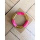 Bracelet GEORGES bicolore glitter doré rose marbré