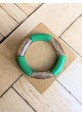 Bracelet GEORGES bicolore glitter multicolore vert