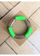 Bracelet GEORGES bicolore glitter mullticolore vert fluo