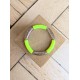 Bracelet GEORGETTE bicolore glitter multicolore jaune fluo