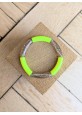 Bracelet GEORGETTE bicolore glitter multicolore jaune fluo