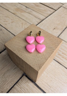 Boucles d'oreilles VIVIANE - plusieurs coloris
