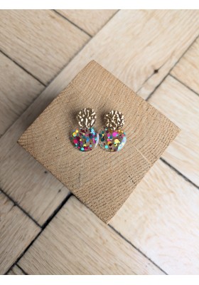 Boucles d'oreilles VERA - plusieurs coloris