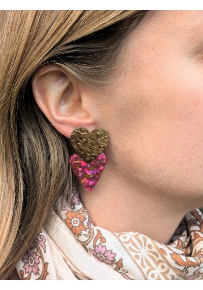 Boucles d'oreilles VANINA - plusieurs coloris