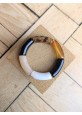 !!! NEW !!! Bracelet GEORGES noir léopard glitter doré