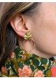 Boucles d'oreilles AMBRE