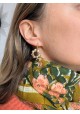 Boucles d'oreilles ALBANE - plusieurs coloris