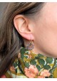 Boucles d'oreilles ALBANE - plusieurs coloris