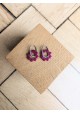 Boucles d'oreilles ALBANE - plusieurs coloris