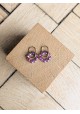 Boucles d'oreilles ALBANE - plusieurs coloris