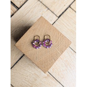 Boucles d'oreilles ALBANE - plusieurs coloris