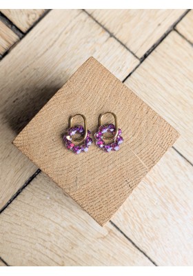 Boucles d'oreilles ALBANE - plusieurs coloris