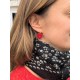 Boucles d'oreilles AMOUR - plusieurs coloris