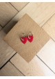 Boucles d'oreilles AMOUR - plusieurs coloris
