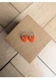 Boucles d'oreilles AMOUR - plusieurs coloris