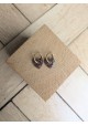 Boucles d'oreilles AMOUR - plusieurs coloris